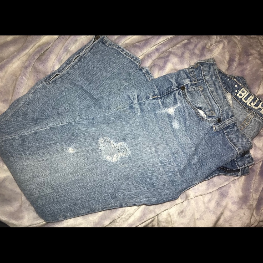 Distressed Mom Jeans